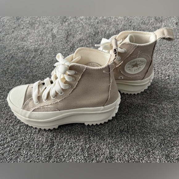 Chuck Taylor Converse All Stars High-Top Platform Sneakers Size 6.5 - Picture 2 of 13